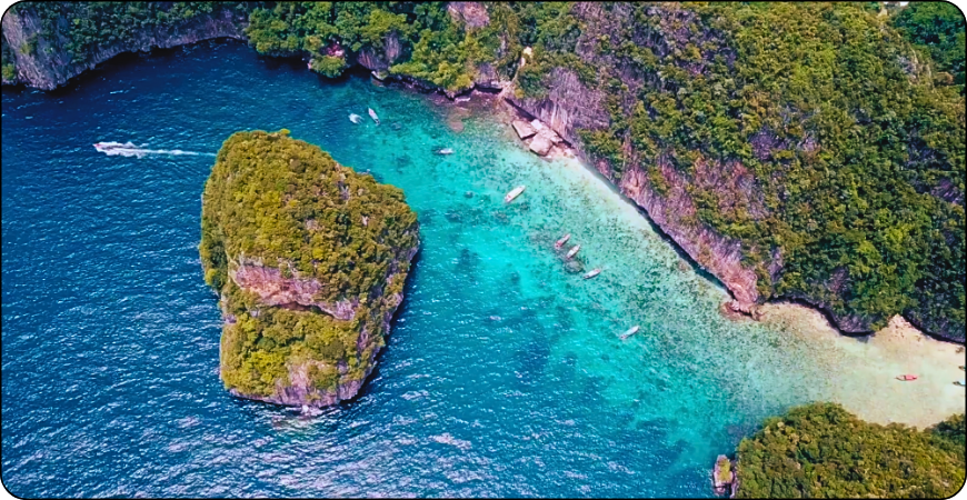 isole phi phi thailandia